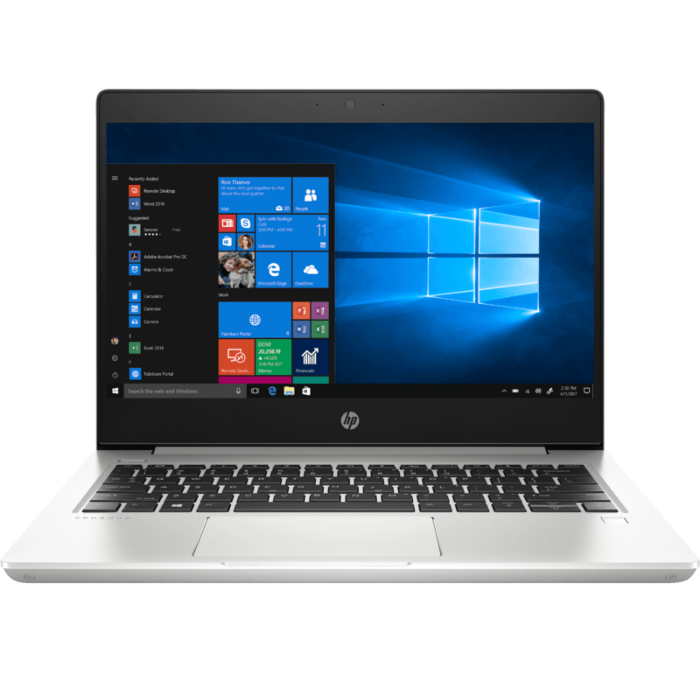 HP 430 G6 Intel Core i7 8565U, 8GB DDR4 2400, 1TB, DOS, 13.3″, Webcam, Wireless, FPR, Pike Silver