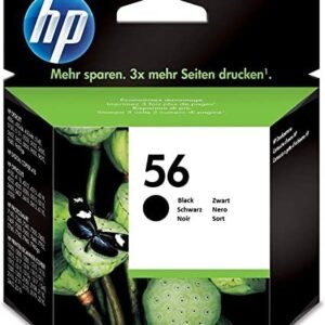 HP 56 Black Original Ink Cartridge (C6656AE)