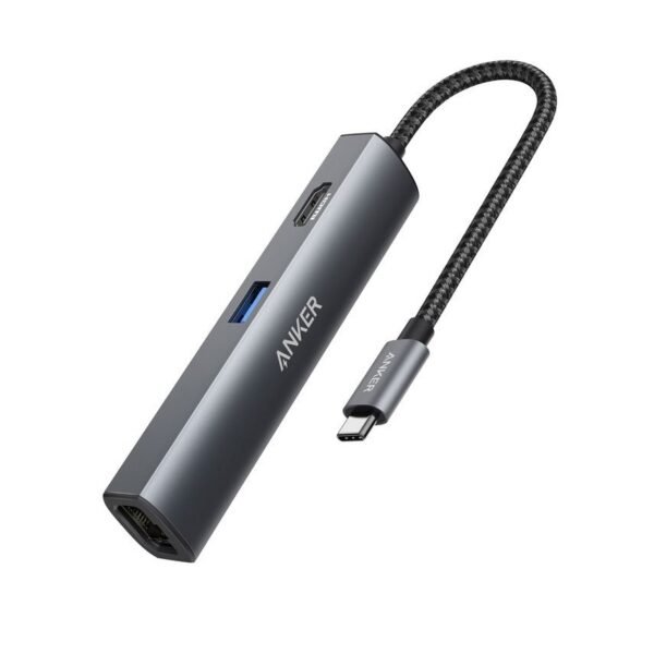 Anker PowerExpand+ 5-in-1 USB-C Ethernet Hub A8338HA1
