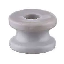 Bobbin Reel Insulator porcelain off white