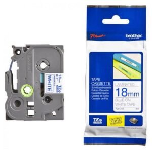 Brother TZe-243 Blue On White Tape