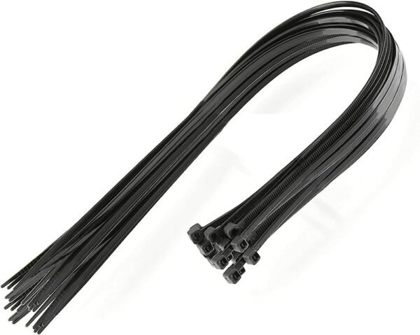 Cable ties- Black for outdoor use