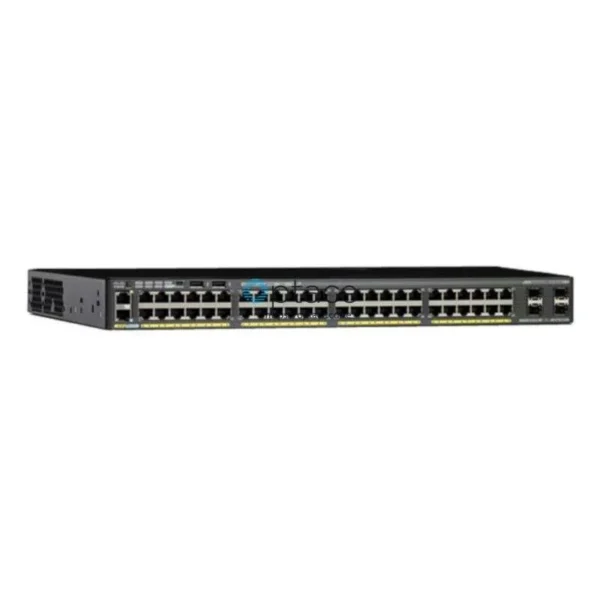 Cisco Catalyst WS-C2960X-48LPS-L 48 Port Ethernet Switch with 370 Watt PoE,Black