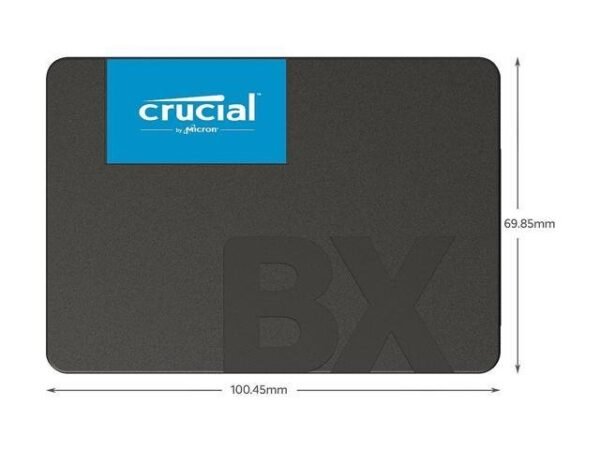 Crucial BX500 2TB 3D NAND SATA 2.5-Inch Internal SSD, up to 540MB/s – CT2000BX500SSD1
