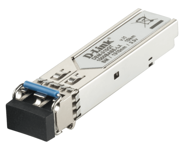 D-Link DEM-310GT 1000BASE-LX Single-Mode 10 Km LC SFP Transceiver