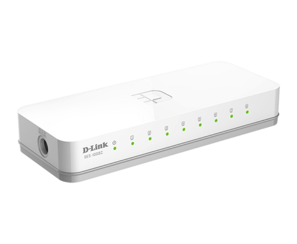 D-Link DES-1008A 8 Ports 10/100Mbps Desktop Switch