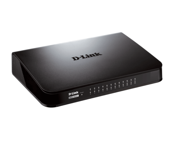 D-Link DES-1024A 24-Port 10/100 Mbps Unmanaged Desktop Switch