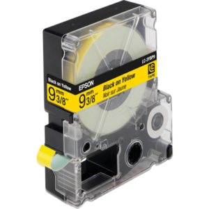 Epson LC-2YBP9 Black on Yellow tape