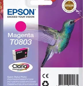 Epson T0803 Magenta Ink Cartridge