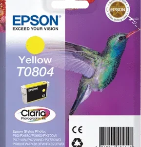 Epson T0804 Yellow Ink Cartridge