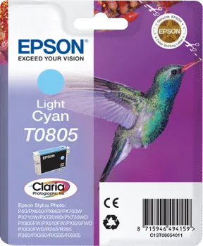 Epson T0805 Light Cyan Ink Cartridge