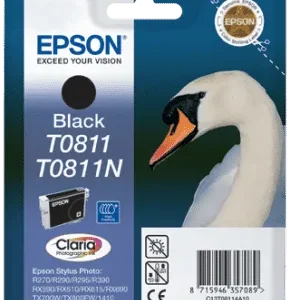 Epson T0811 Black Ink Cartridge (High Capacity)