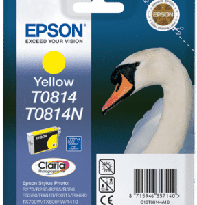 Epson T0814 Yellow Ink Cartridge (High Capacity)