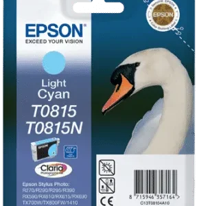 Epson T0815 Light Cyan Ink Cartridge (High Capacity)
