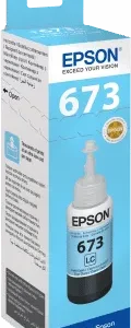 Epson T6735 Light Cyan Ink Bottle 70ml
