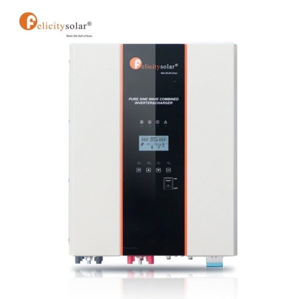Felicity 10kva 48V/8KW Inverter Charger Low Frequency Pure Sine Wave (Can Expand 6 Pcs In Parallel - Can Make 3 Phase) - IVPS10048-10000VA