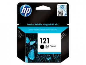 HP 121 Black Original Ink Cartridge (CC640HE)
