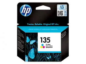 HP 135 Tri-color Original Ink Cartridge (C8766HE)