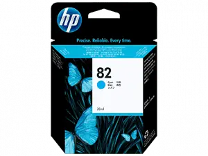 HP 82 69-ml Cyan DesignJet Ink Cartridge (C4911A)