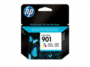 HP 901 Tri-color Original Ink Cartridge (CC656AE)