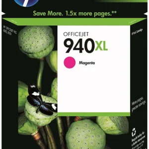 HP 940XL High Yield Cyan, Magenta and Yellow Original Ink Cartridge (C4907AE)