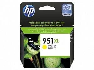 HP 951XL High Yield Yellow Original Ink Cartridge (CN048AE)