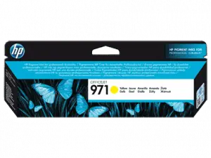 HP 971 Yellow Original Ink Cartridge (CN624AE)