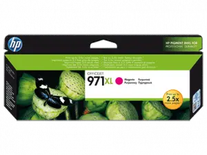 HP 971XL High Yield Magenta Original Ink Cartridge (CN627AE)