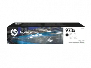 HP 973X High Yield Black,Cyan,Yellow and Magenta Original PageWide Cartridge (L0S07AE)