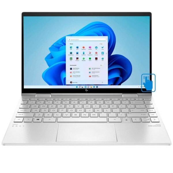 HP ENVY x360 Convertible 13m-bd1033dx Intel Core i7 11th Gen 8GB RAM 512GB SSD13.3 Inches FHD Multitouch Display Windows 11 Home Natural Silver