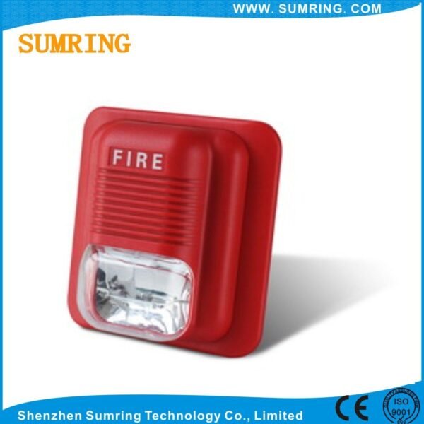 fire alarm bell with strobe light for Alarm Sound System