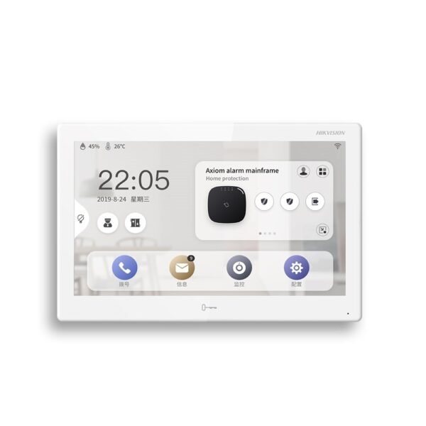 Hikvision DS-KH8520-WTE1 Video Intercom Ultra Indoor Station with 10-Inch Touch Screen