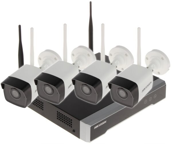 Hikvision NK42W0-1T(WD) 4 Channel HD Wi-Fi NVR 2MP Bullet CCTV Kit