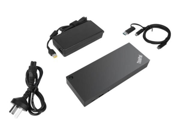 Lenovo 40AF0135UK ThinkPad Hybrid USB-C with USB-A Dock - Docking station - USB-C - GigE - 135 Watt - GB - for ThinkPad L480 L580 T480s X1 Yoga X280 - (Laptops > Laptop Docking Stations)