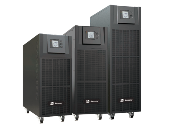 Mercury MDC3310s Online Ups, 1.0pf, 10KVA/10KW, 3/3 Phase, ±120vdc (20*9ah/12v Battery), Input/Output/Battery Terminal, With USB/Rs232/Rs485 Communication Interface