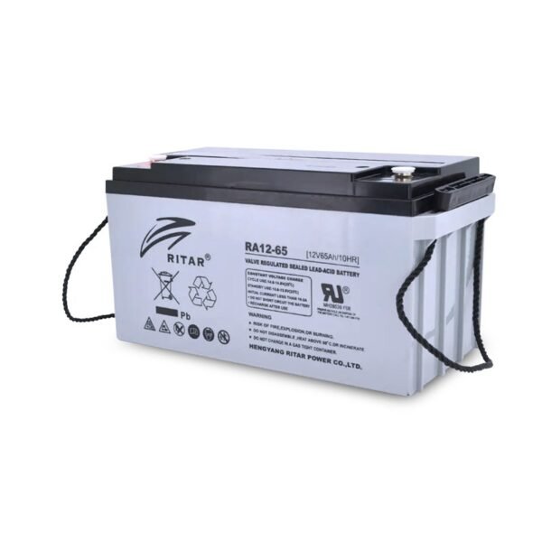 Ritar RA12-65 12V 65Ah M6 Replacement Battery
