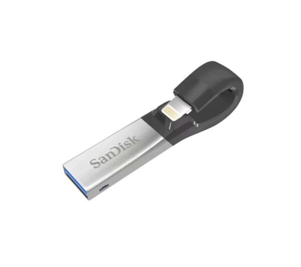 SanDisk iXpand Flash Drive 64GB – USB for iPhone. SDIX30N-064G-GN6NN