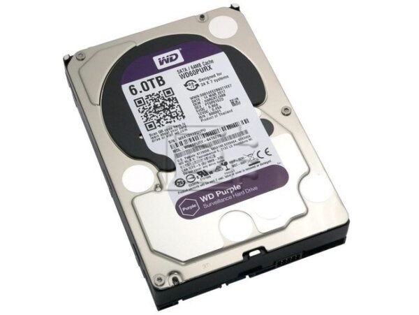 Western Digital SATA Hard Disk 3.5″ WD60PURX-78P6ZYO