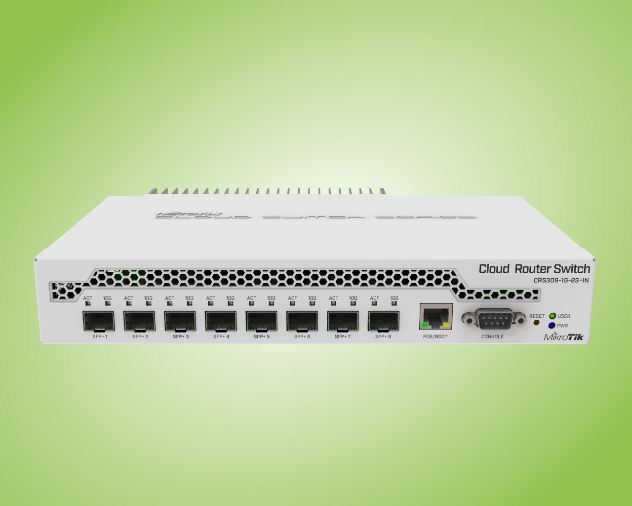 MikroTik CRS309-1G-8S+IN Desktop Switch